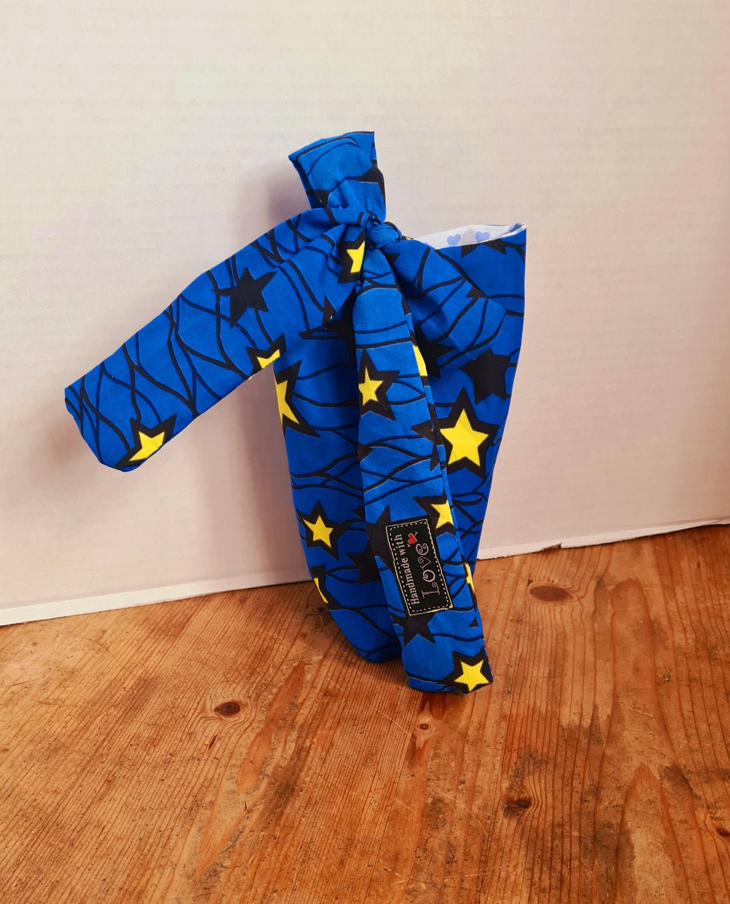 Big Bow (Gift) Bag (L) - African Wax Print Fabric