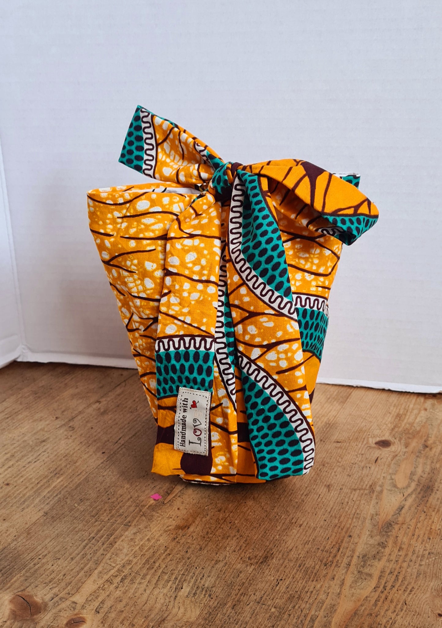 Big Bow (Gift) Bag (XL) - African Wax Print Fabric