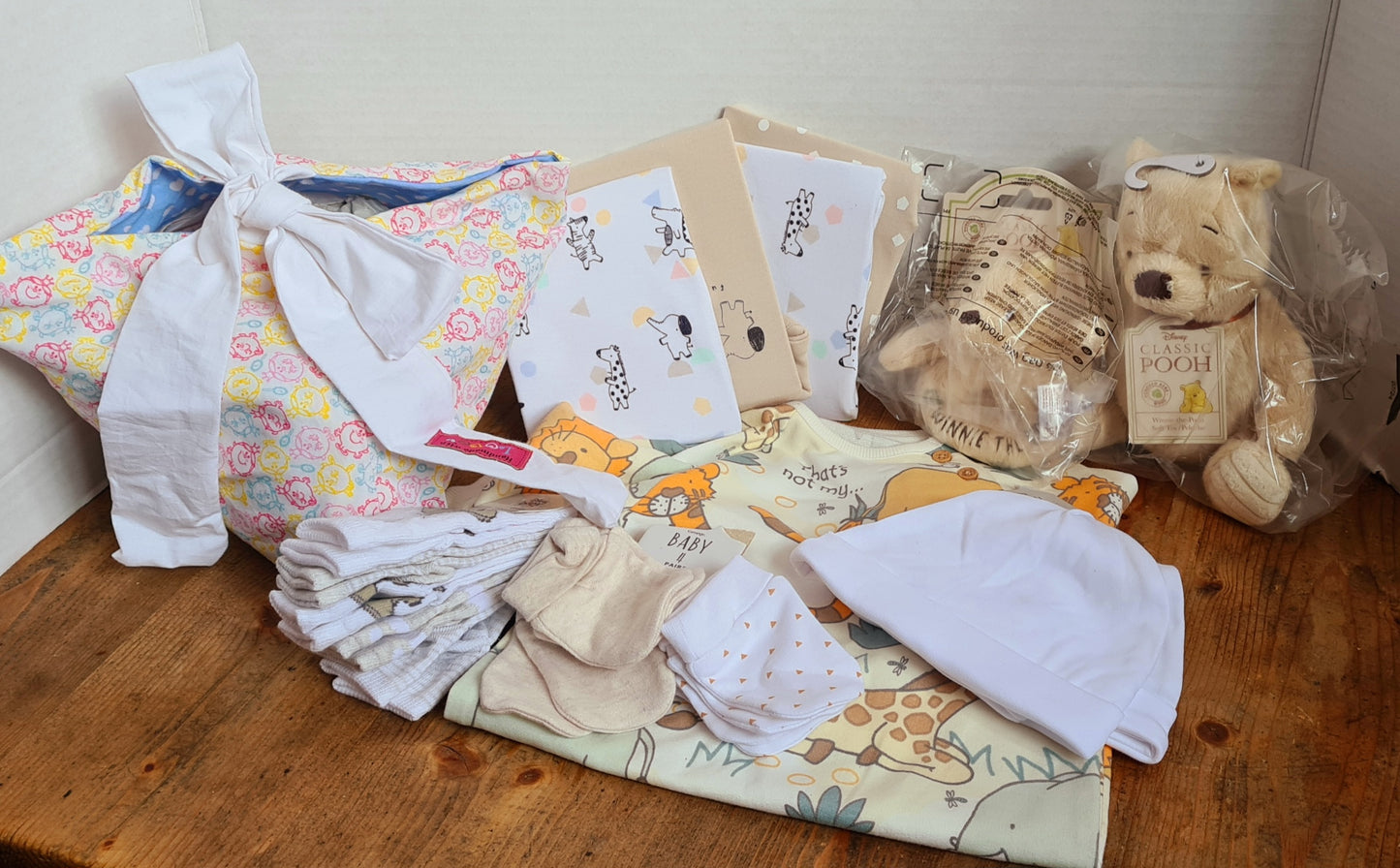 Custom Gift Sets for Babies & Children  -  Gender Reveal, Baby Shower, First time Mum