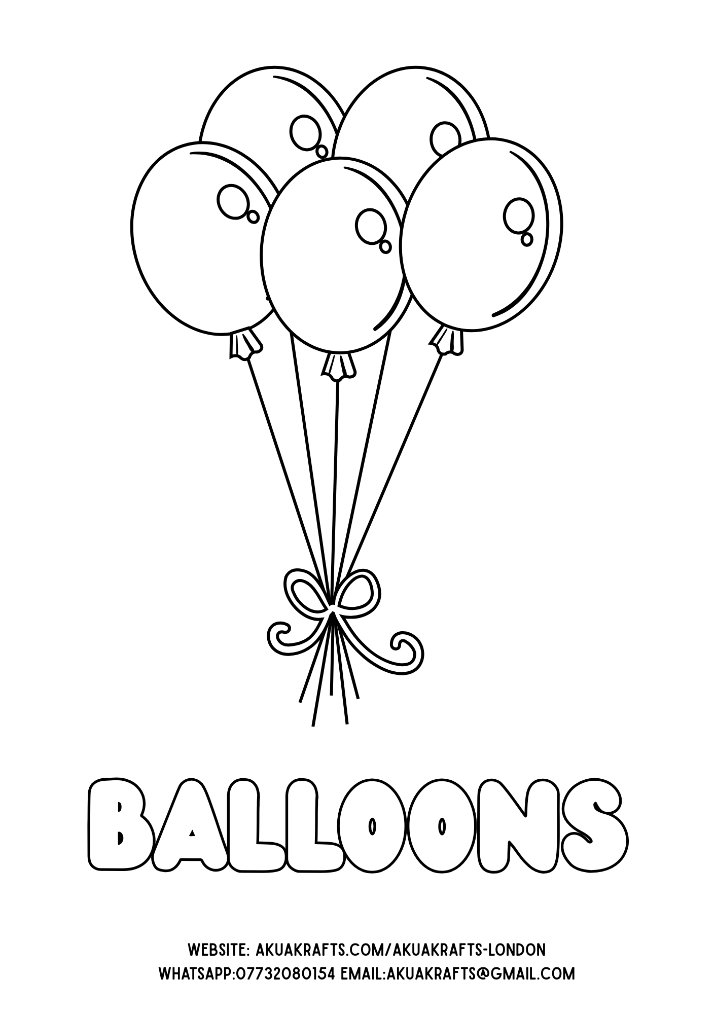 AkuaKrafts Colouring Book – 50 Pages of Creative Fun