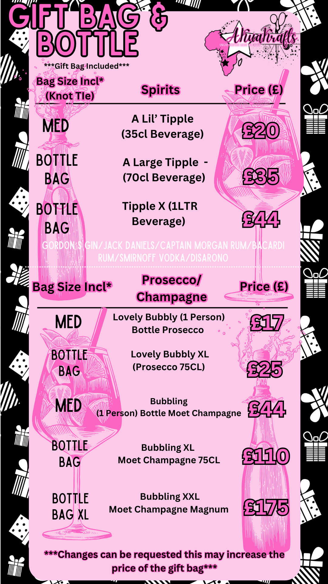 Gift Bag Handle Upgrade (Gift Sets- Add Ons)