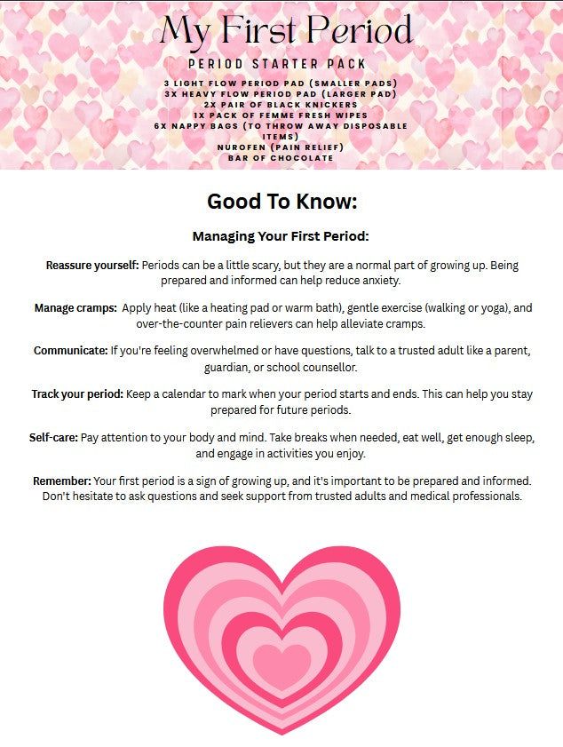 First Period - Emergency Femme Care (My First Period)