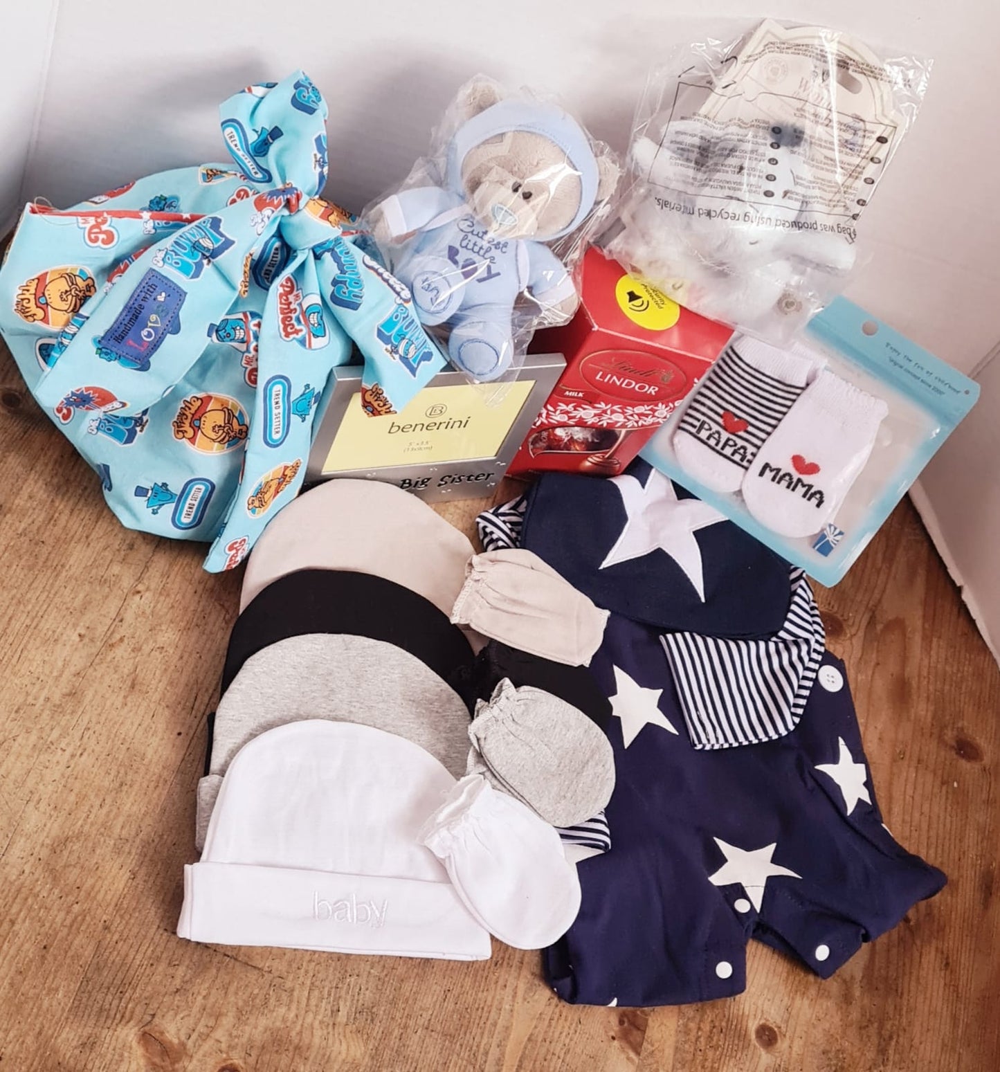 Custom Gift Sets for Babies & Children  -  Gender Reveal, Baby Shower, First time Mum