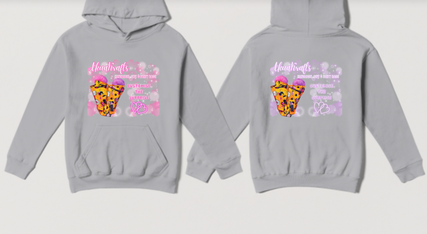 Custom Designed Hoody AkuaKrafts Gift Bags (Coming Soon)