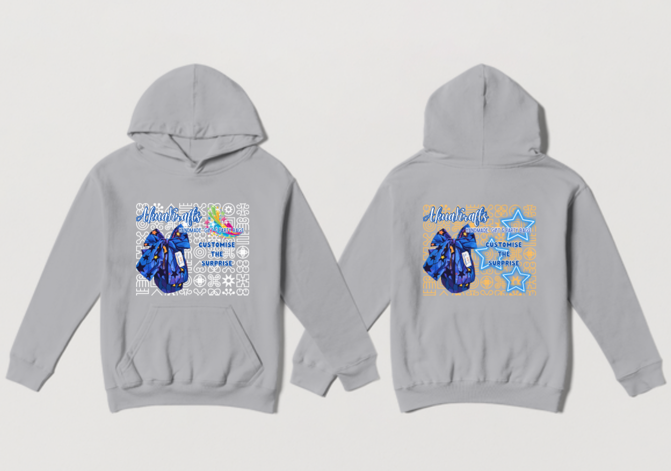 Custom Designed Hoody AkuaKrafts Gift Bags (Coming Soon)