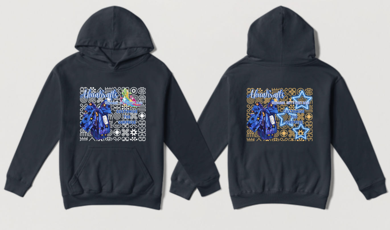 Custom Designed Hoody AkuaKrafts Gift Bags (Coming Soon)