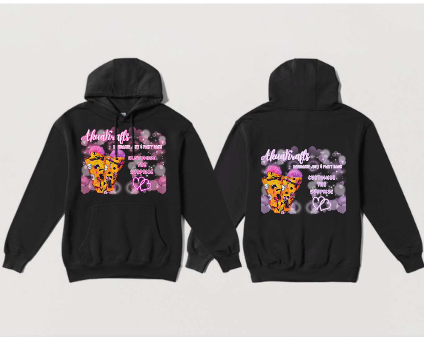 Custom Designed Hoody AkuaKrafts Gift Bags (Coming Soon)