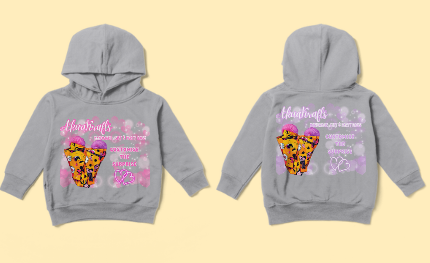 Custom Designed Hoody AkuaKrafts Gift Bags (Coming Soon)